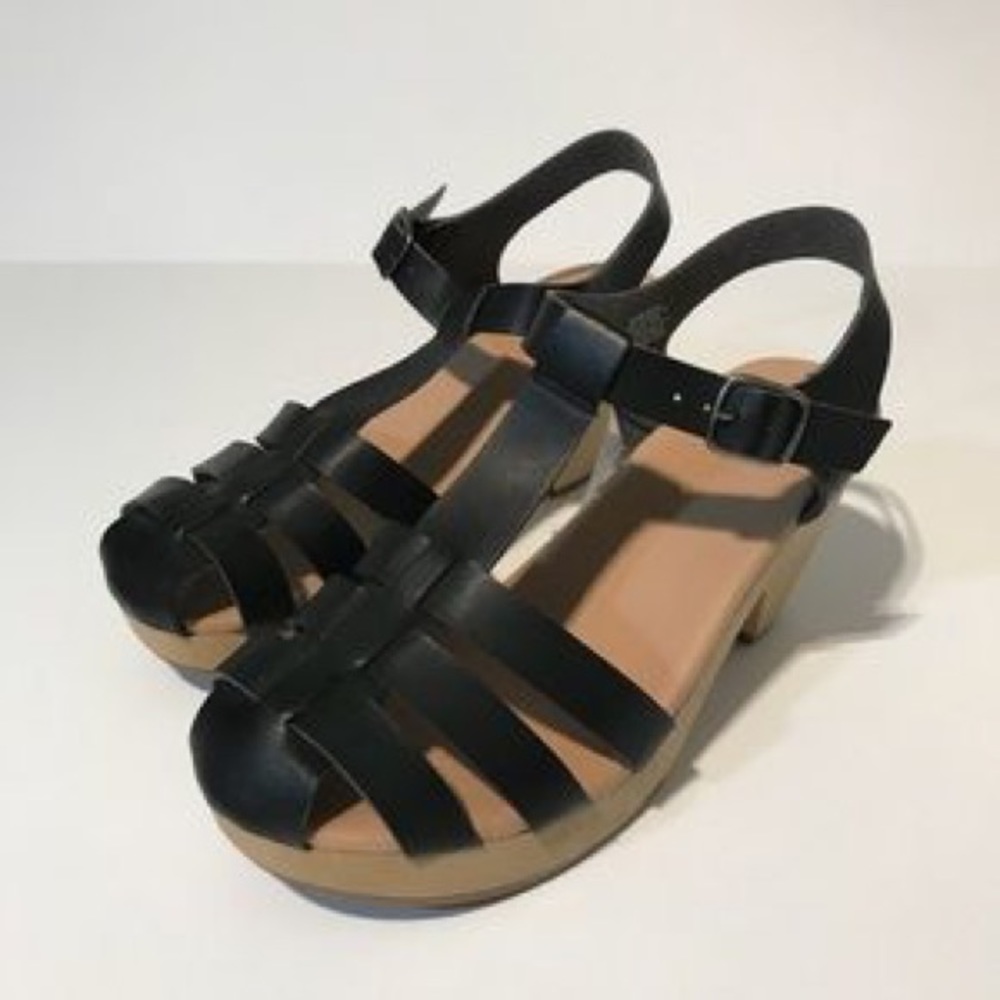 T Strap Woven Old Navy Clog